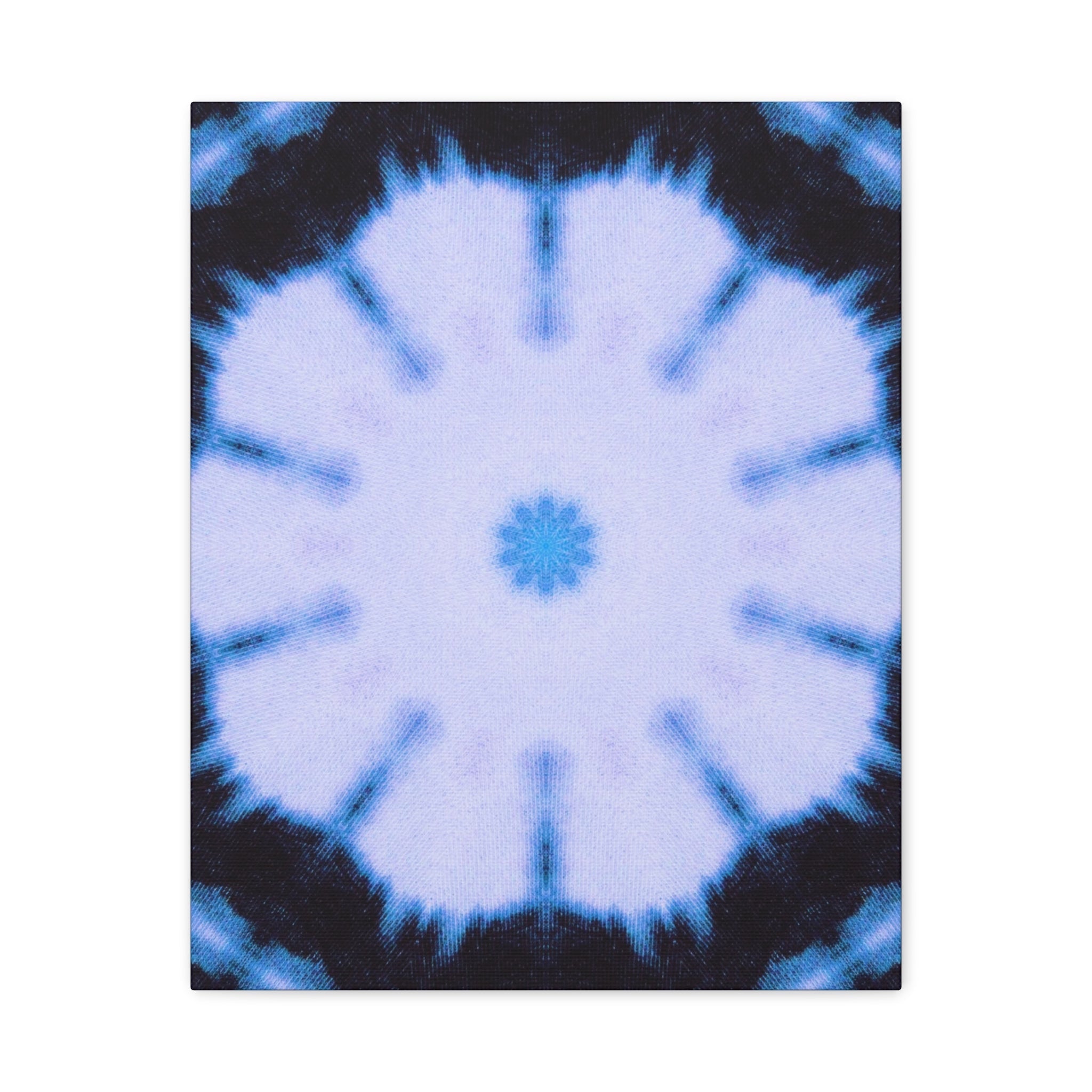 "SNWFLK" Cymatic Canvas Art Print - Stretched Matte 1.25"