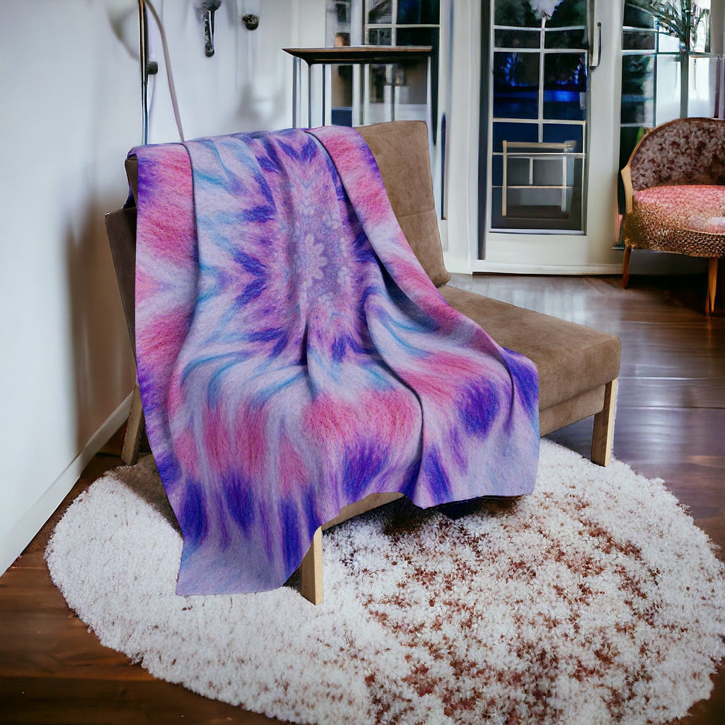 “DAS33D” Cymatic Arctic Fleece Blanket