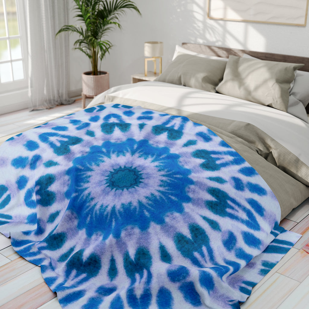 “E-VEIL I” Cymatic Arctic Fleece Blanket