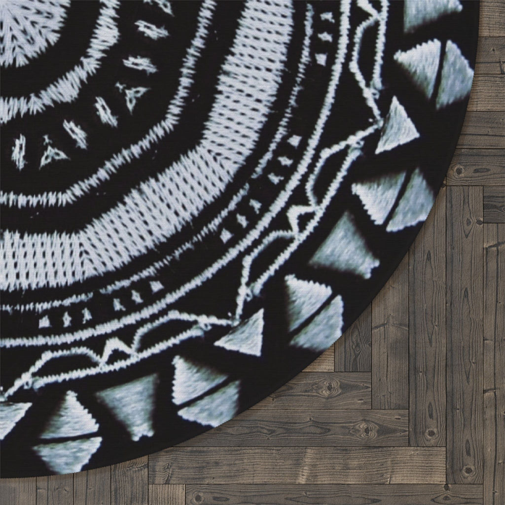 “MAYA” Cymatic Round Rug