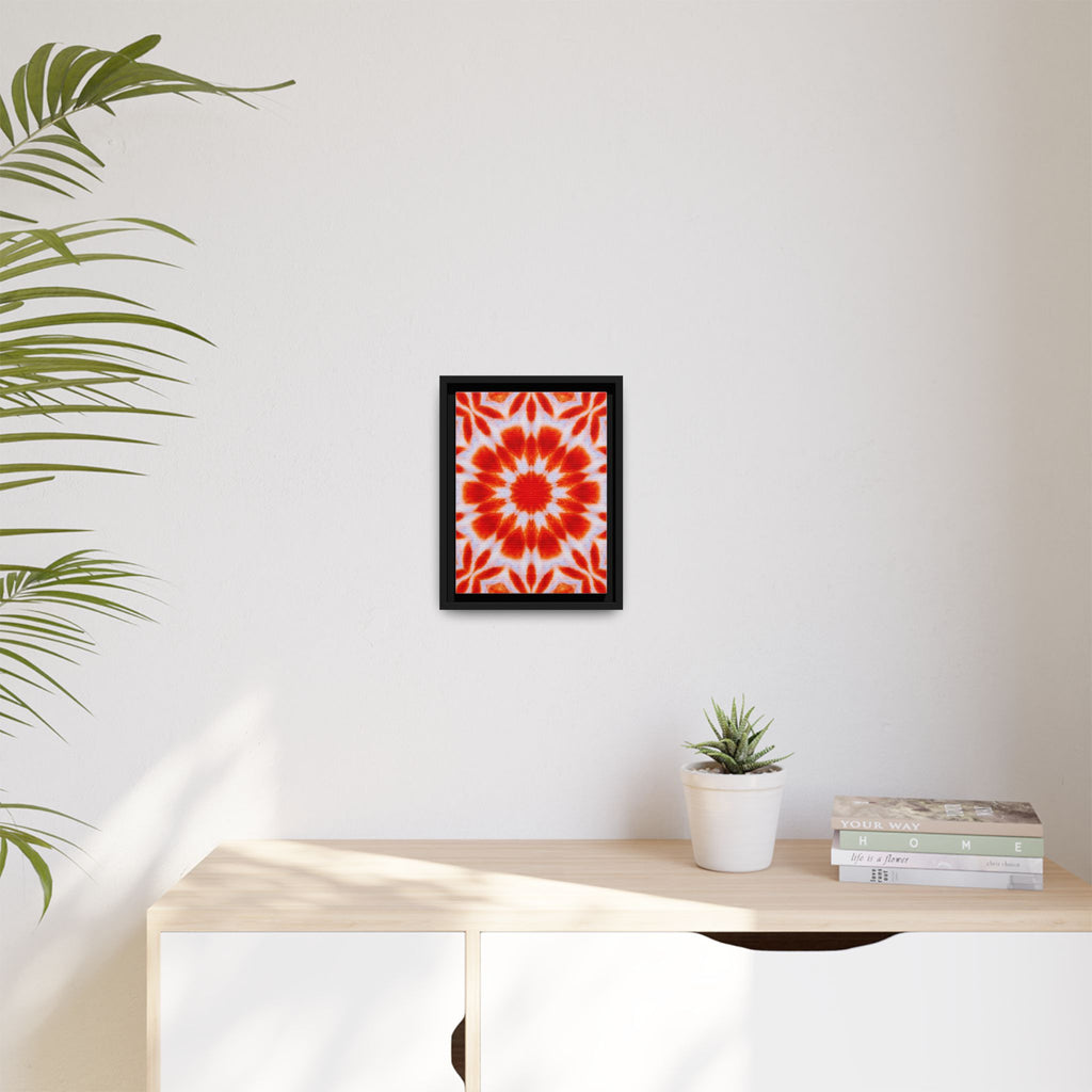 "SACRAL" Cymatic Framed Matte Canvas