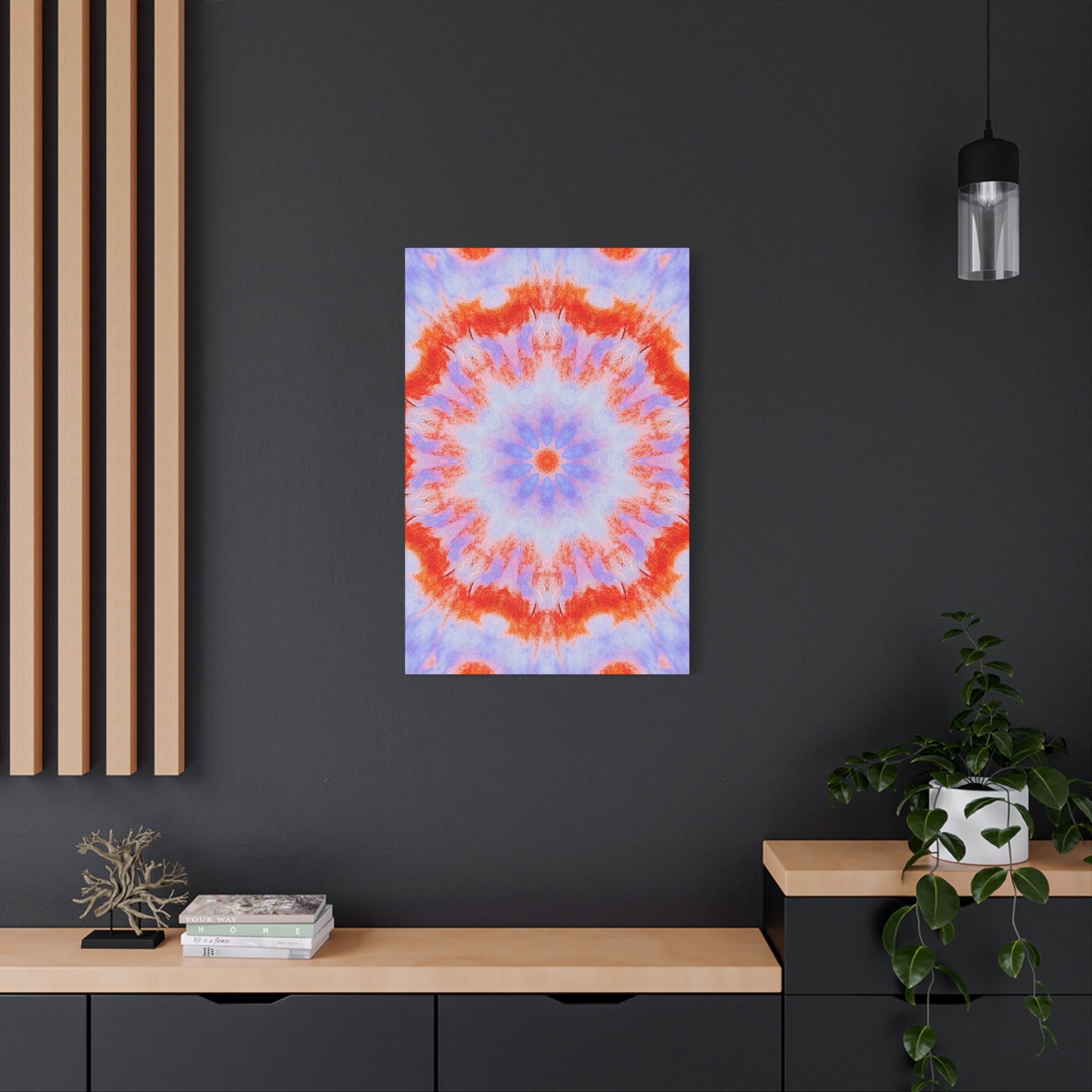 "NEBU" Cymatic Canvas Art Print - Stretched Matte 1.25"