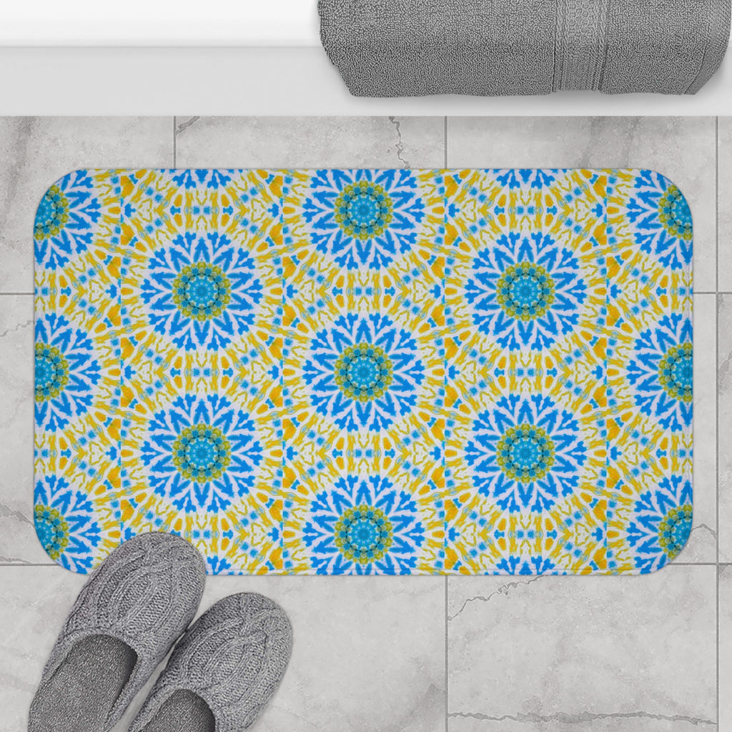 "GETA" Cymatic Print Bath Mat