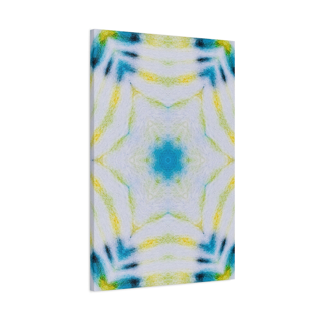 "CYMANTIQUE" Cymatic Canvas Art Print - Stretched Matte 1.25"