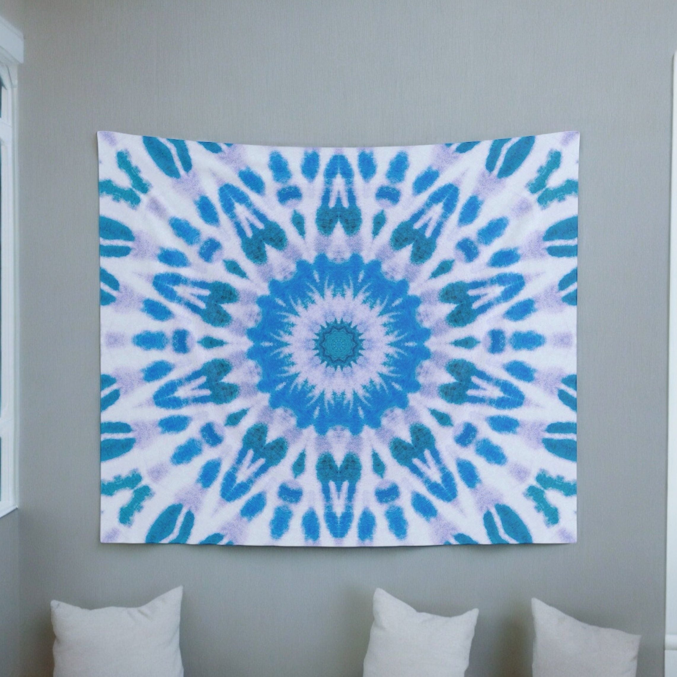 “E-VEIL I” Cymatic Indoor Wall Tapestry