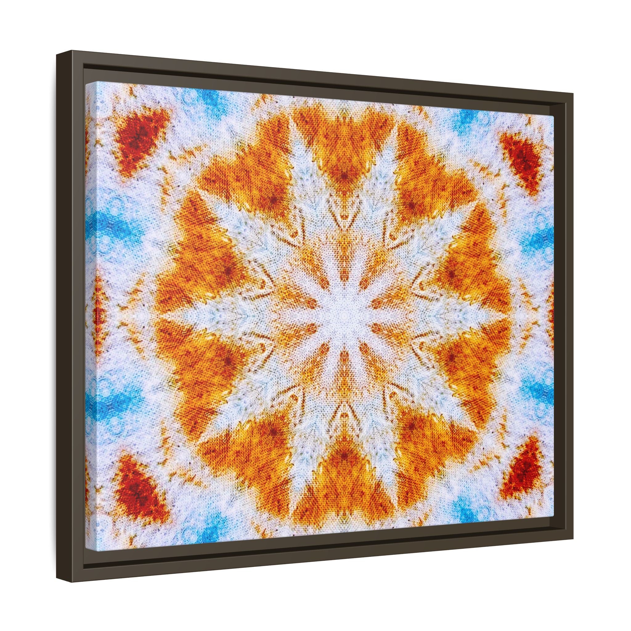 "SOL" Cymatic Framed Matte Canvas