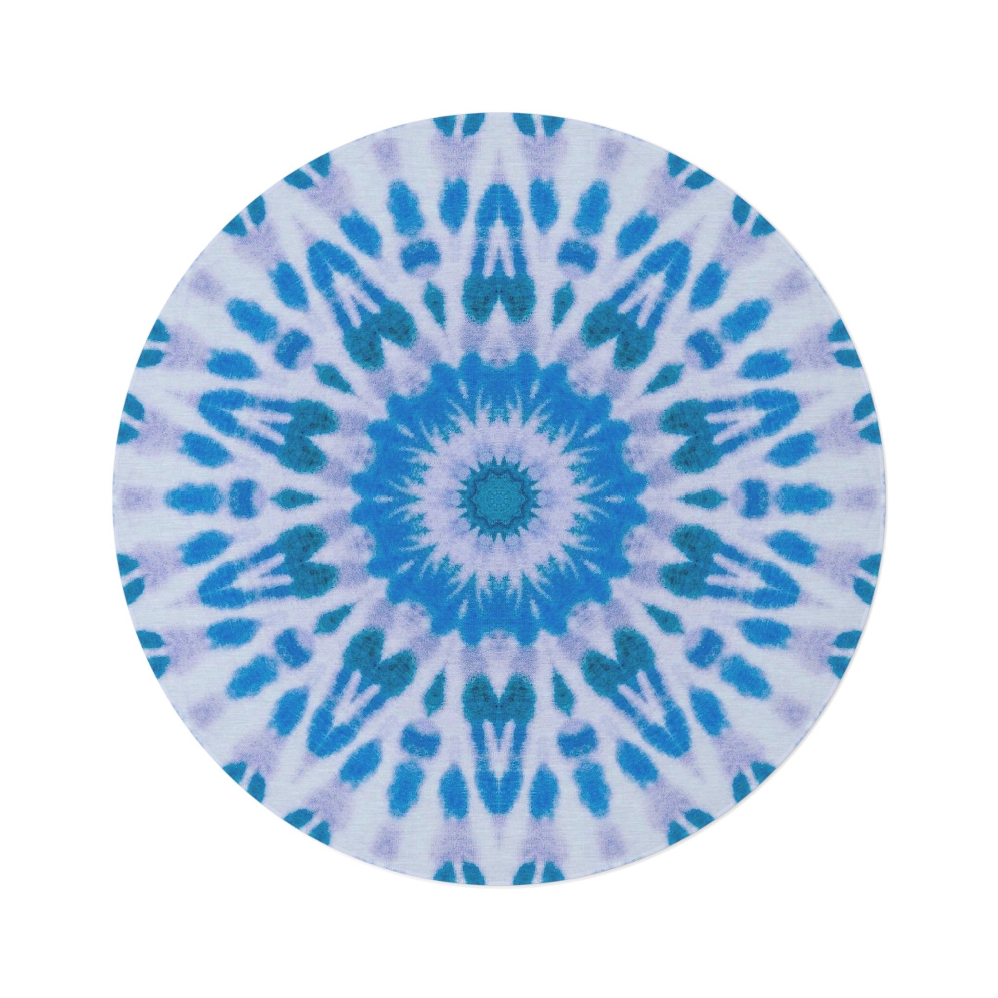 “E-VEIL I” Cymatic Round Rug