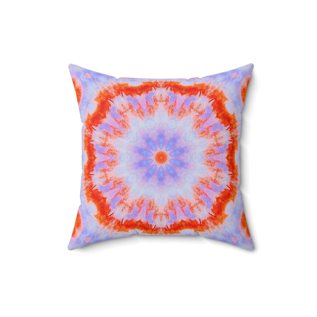 "NEBU" Cymatic Print Square Cushion
