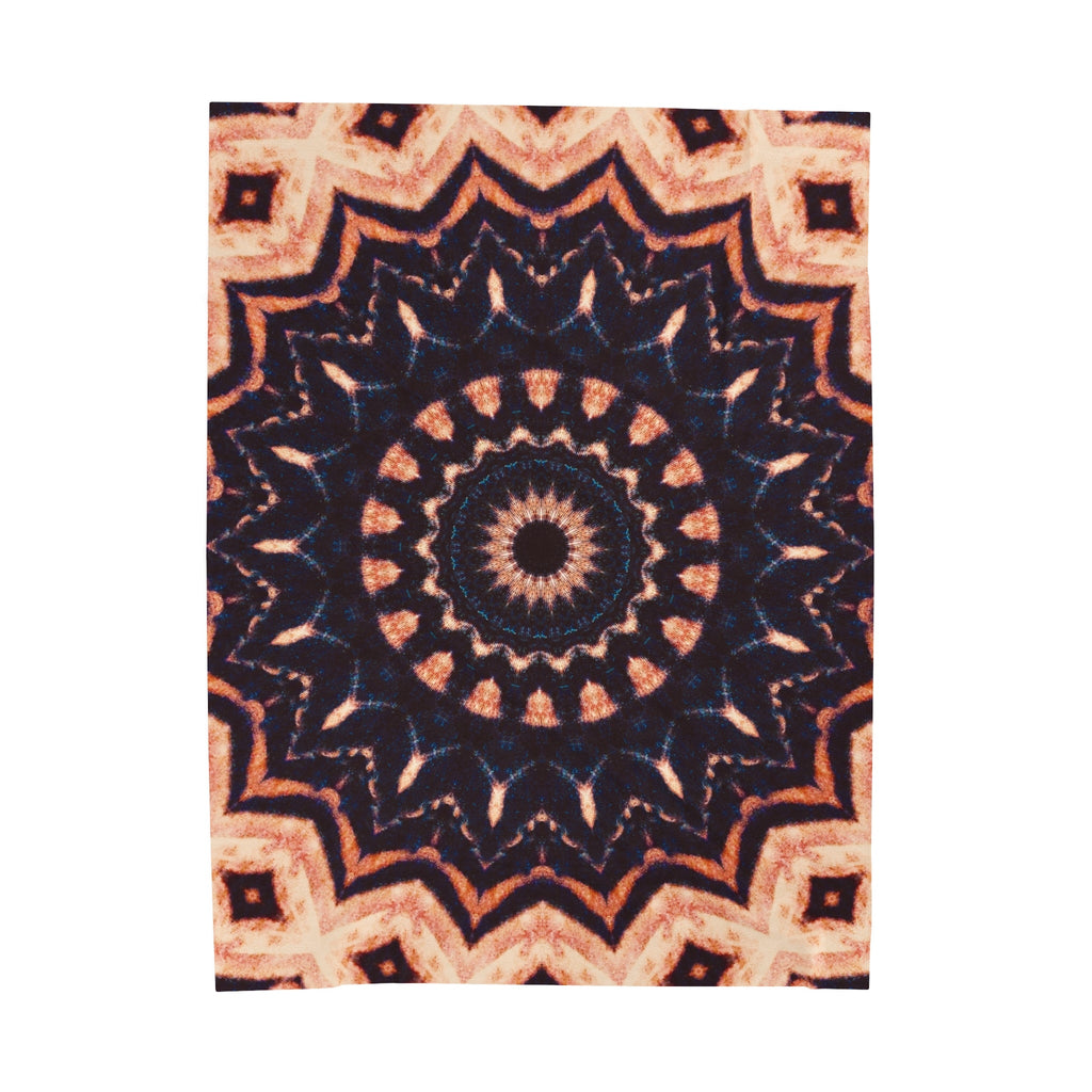 “TRIBAL” Cymatic Velveteen Plush Blanket