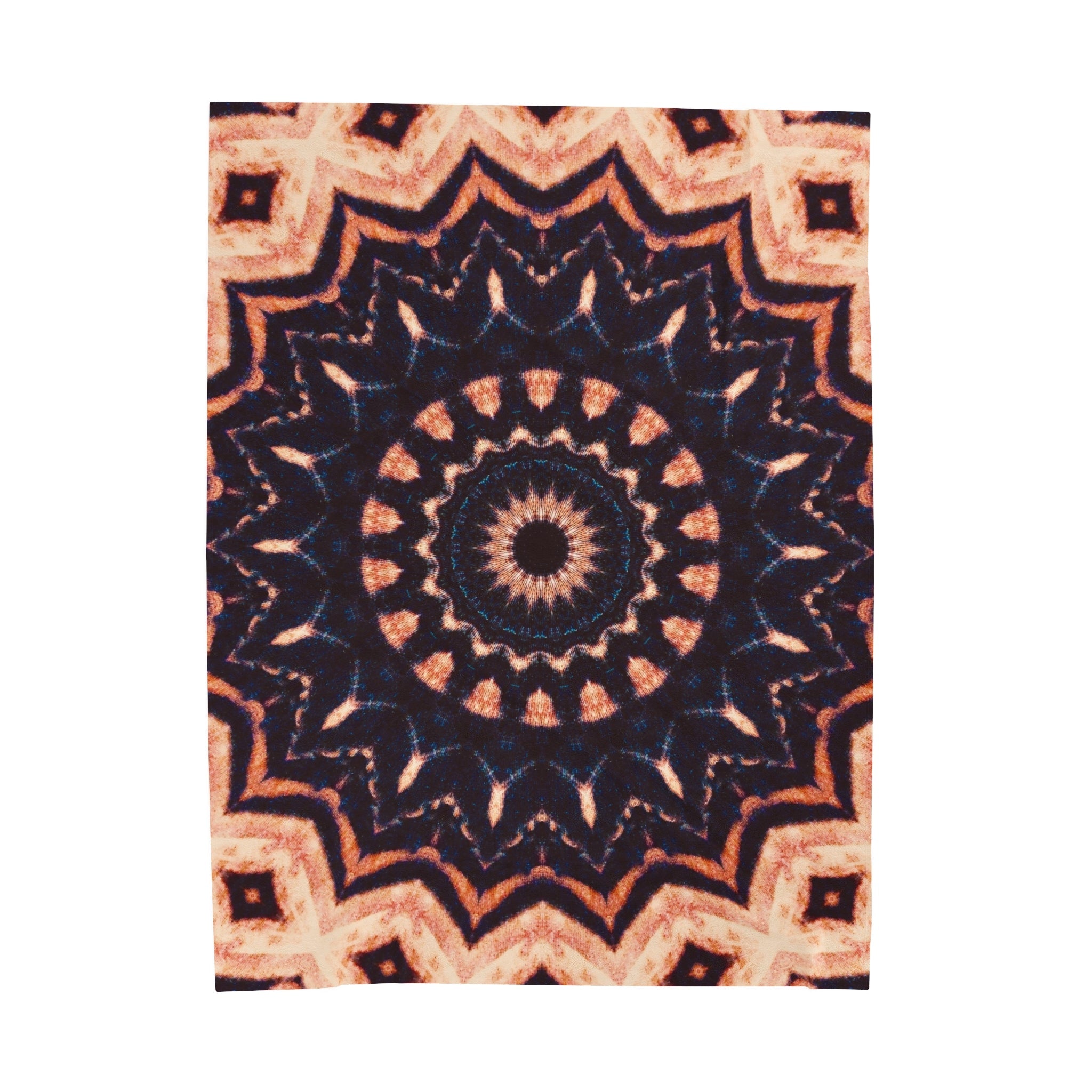 “TRIBAL” Cymatic Velveteen Plush Blanket