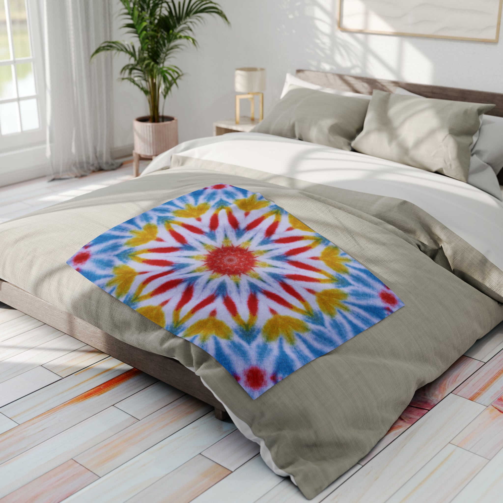 “CRISTOS” Cymatic Arctic Fleece Blanket