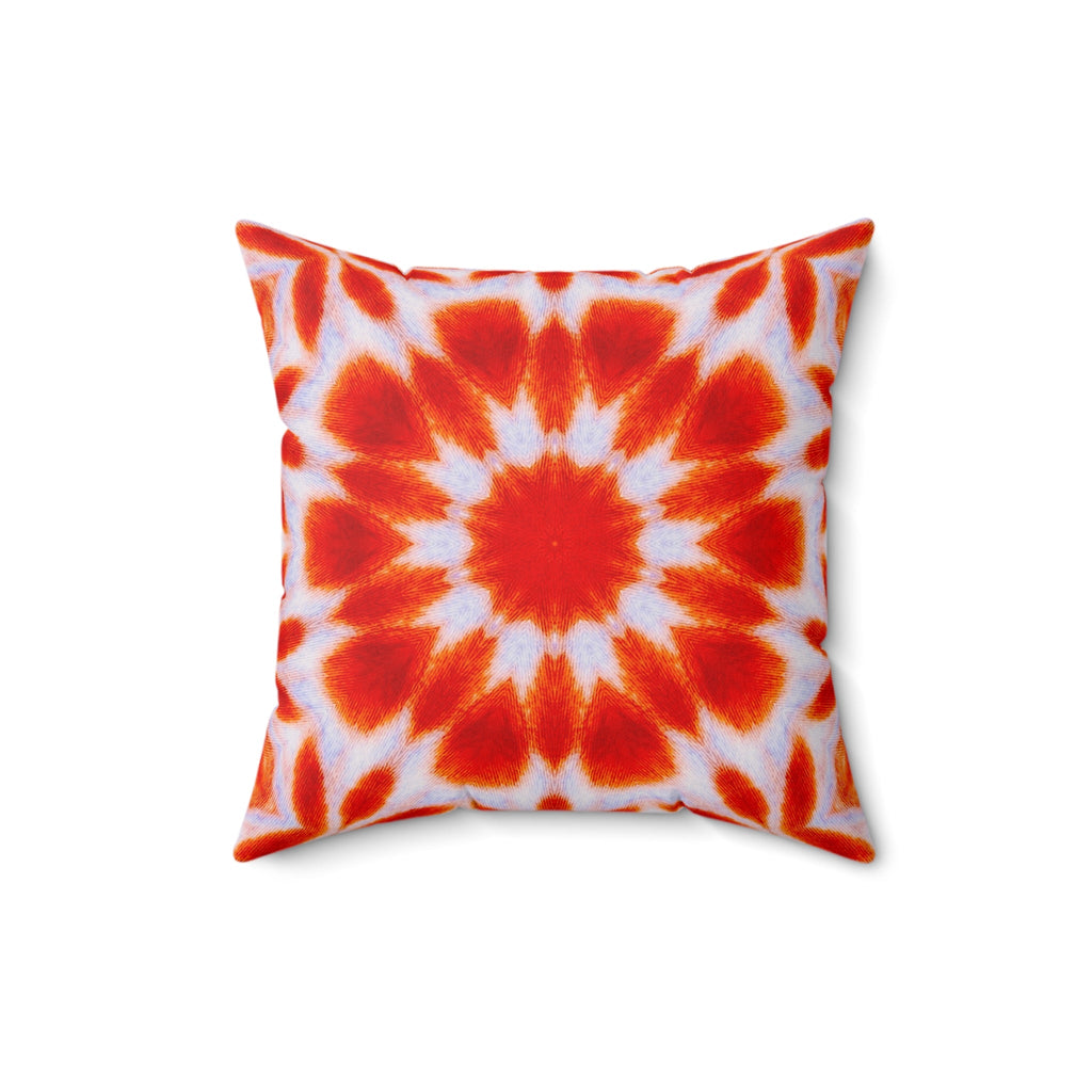 "SACRAL" Cymatic Print Square Cushion