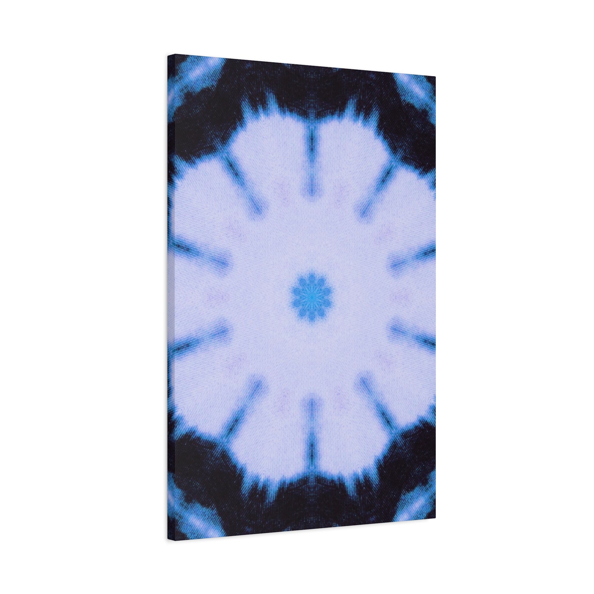 "SNWFLK" Cymatic Canvas Art Print - Stretched Matte 1.25"