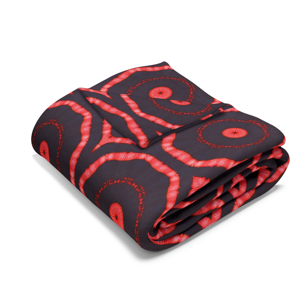 “396” Cymatic AOP Arctic Fleece Blanket