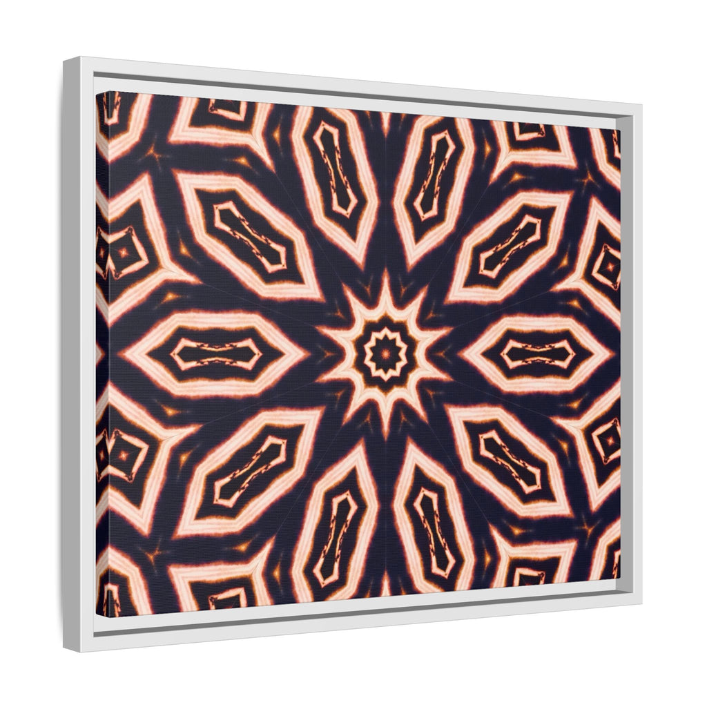 "E-CLPS" Cymatic Framed Matte Canvas