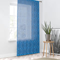 "AVIAN" Cymatic Print Window Curtain