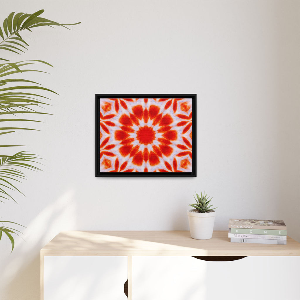 "SACRAL" Cymatic Framed Matte Canvas