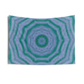 "GR33N3RY" Cymatic Indoor Wall Tapestry