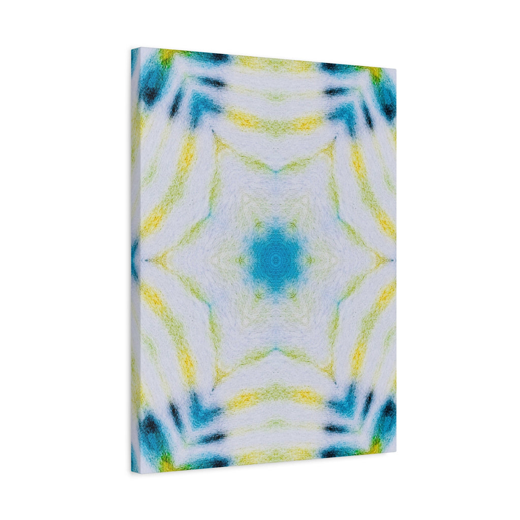 "CYMANTIQUE" Cymatic Canvas Art Print - Stretched Matte 1.25"