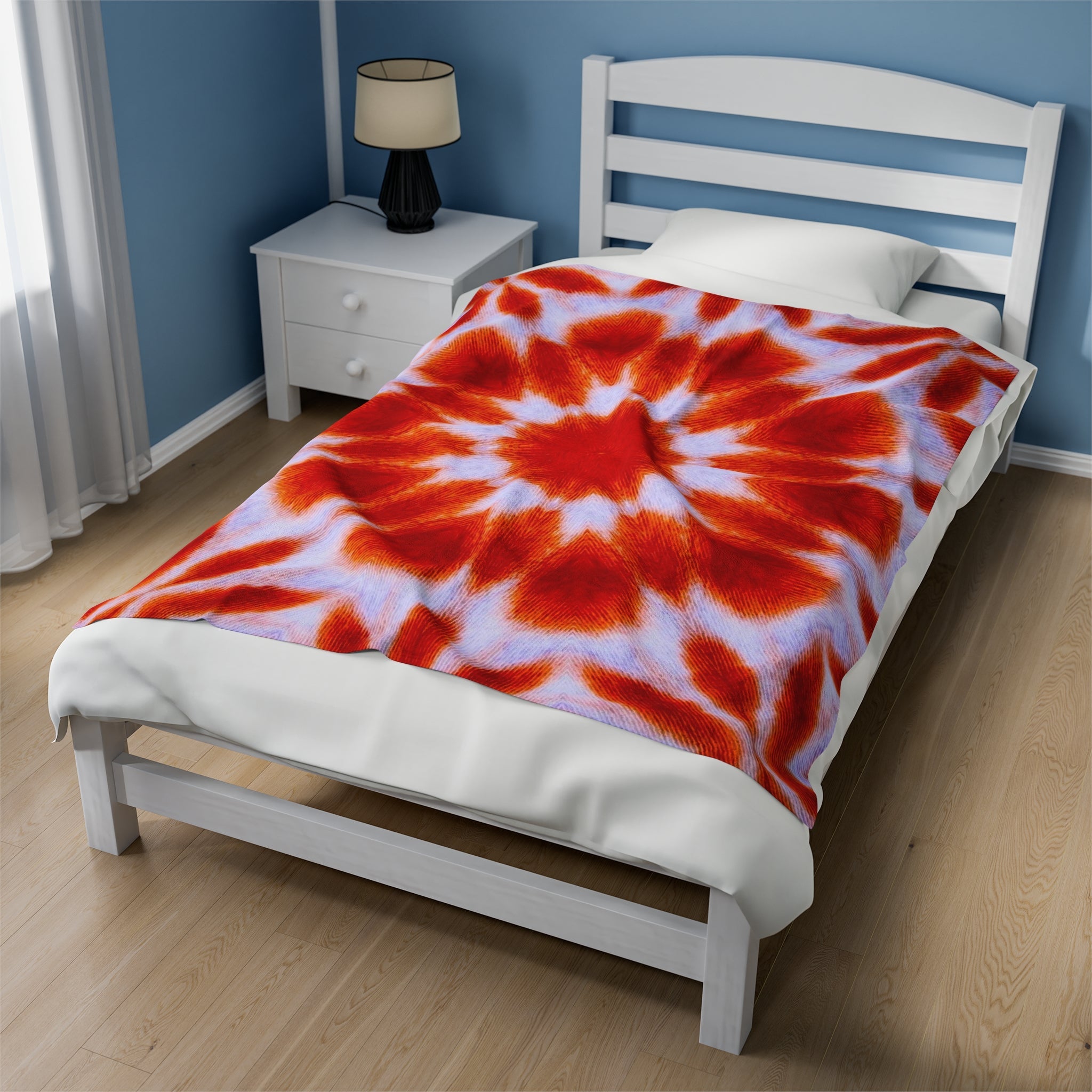 “SACRAL” Cymatic Velveteen Plush Blanket