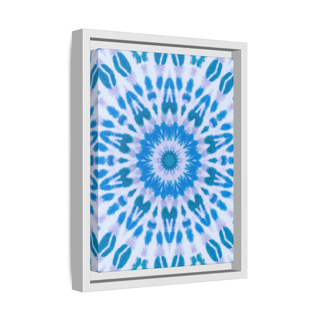"E-VEIL I" Cymatic Framed Matte Canvas