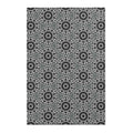 “E-VEIL I” Cymatic Area Rug (Dark Grey) - Modern Home Decor