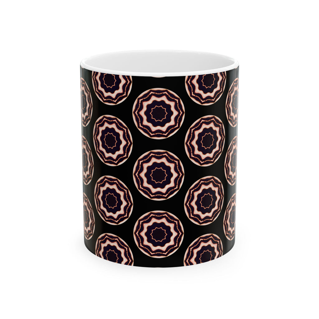 “VOiD” Cymatic AOP Ceramic Mug (Black)