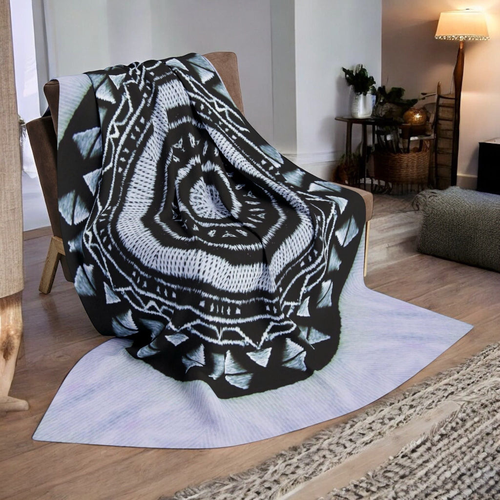 “MAYA” Cymatic Arctic Fleece Blanket