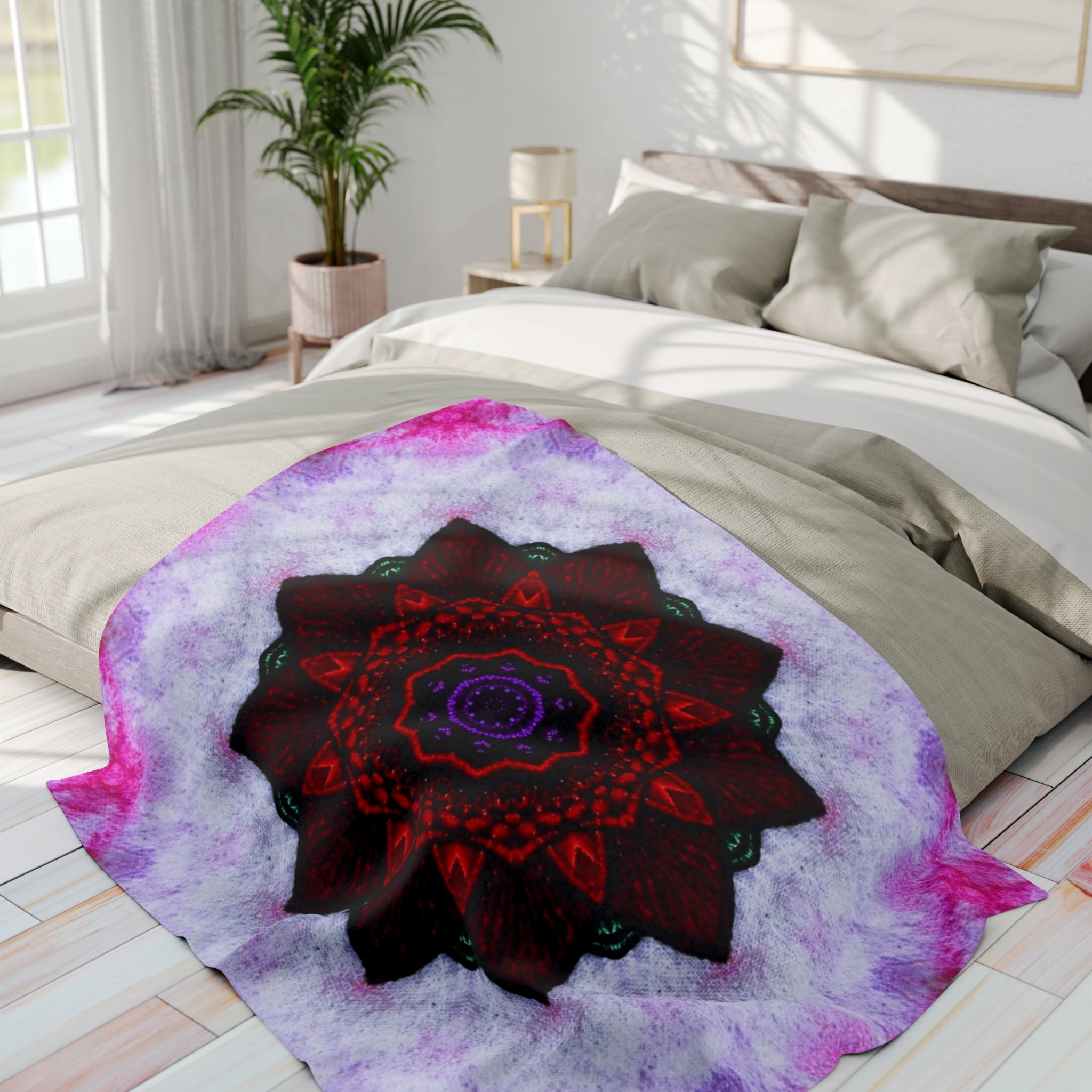“VESI” Cymatic Arctic Fleece Blanket