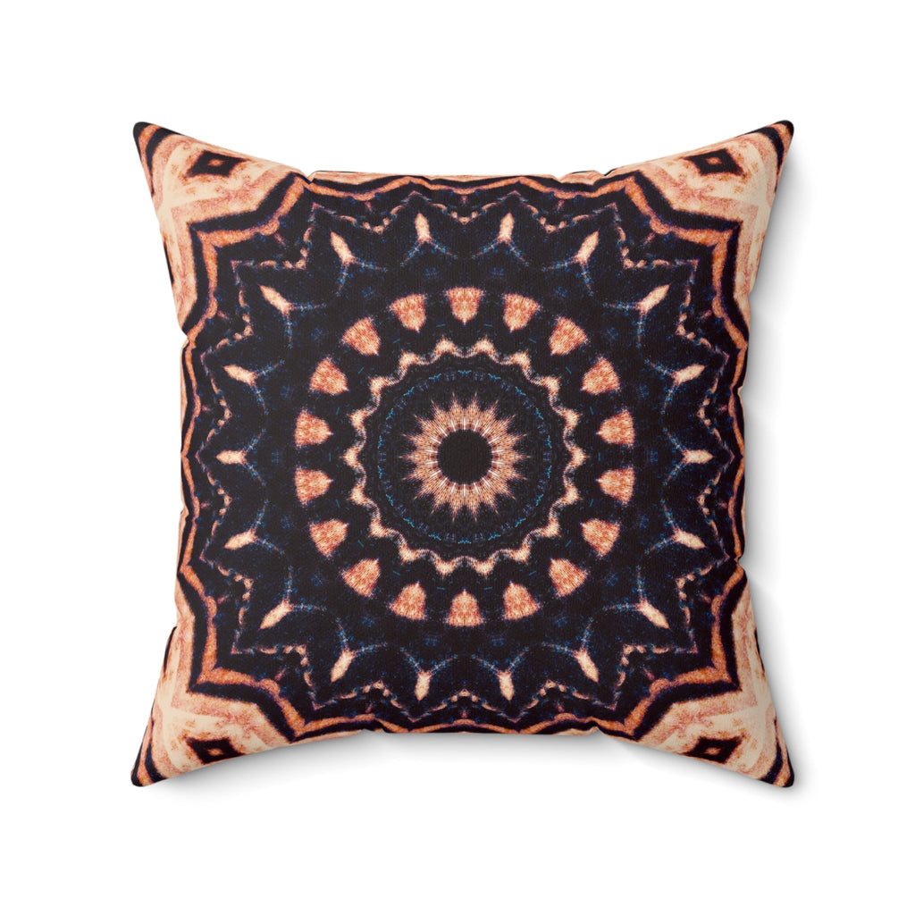 "TRIBAL" Cymatic Print Square Cushion