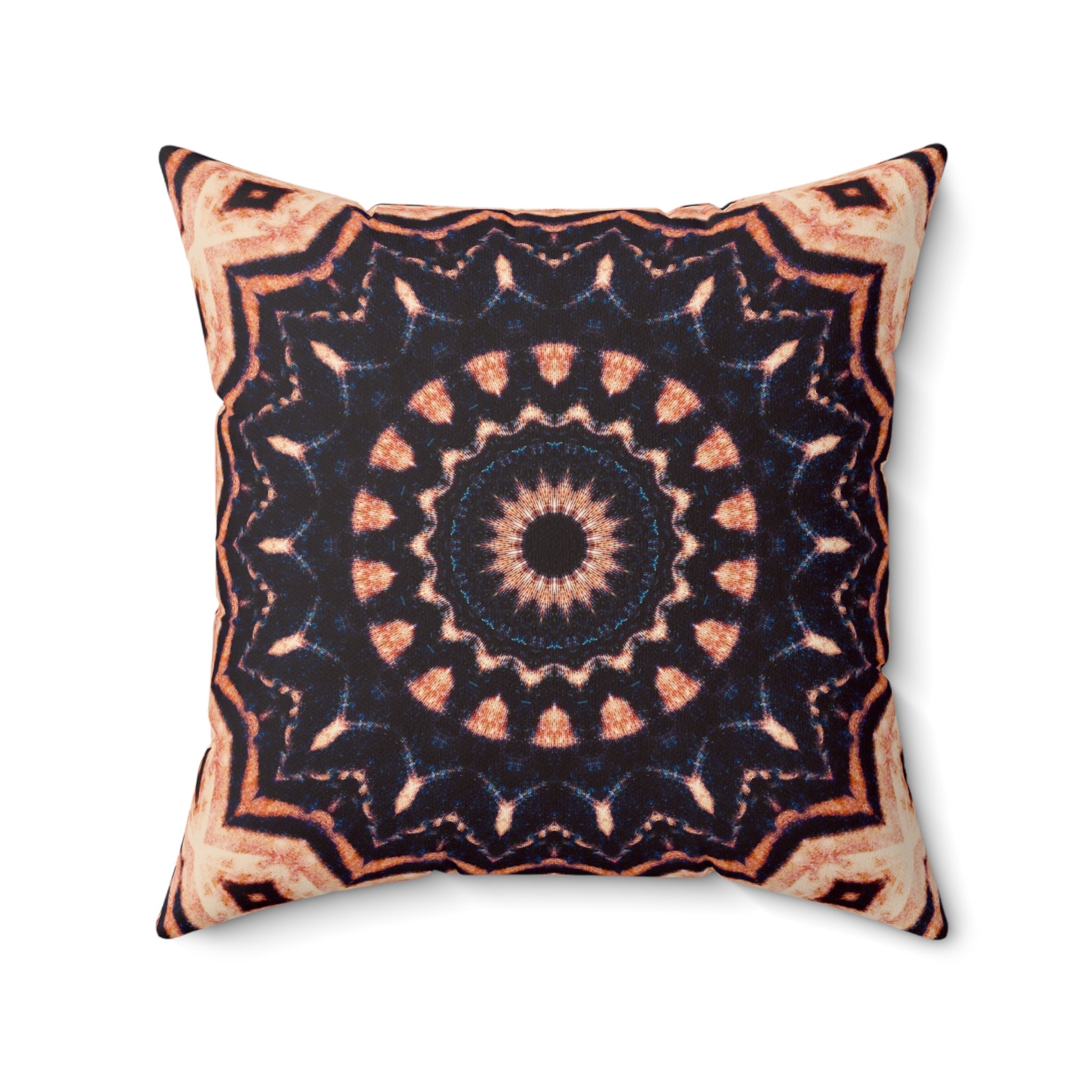 "TRIBAL" Cymatic Print Square Cushion