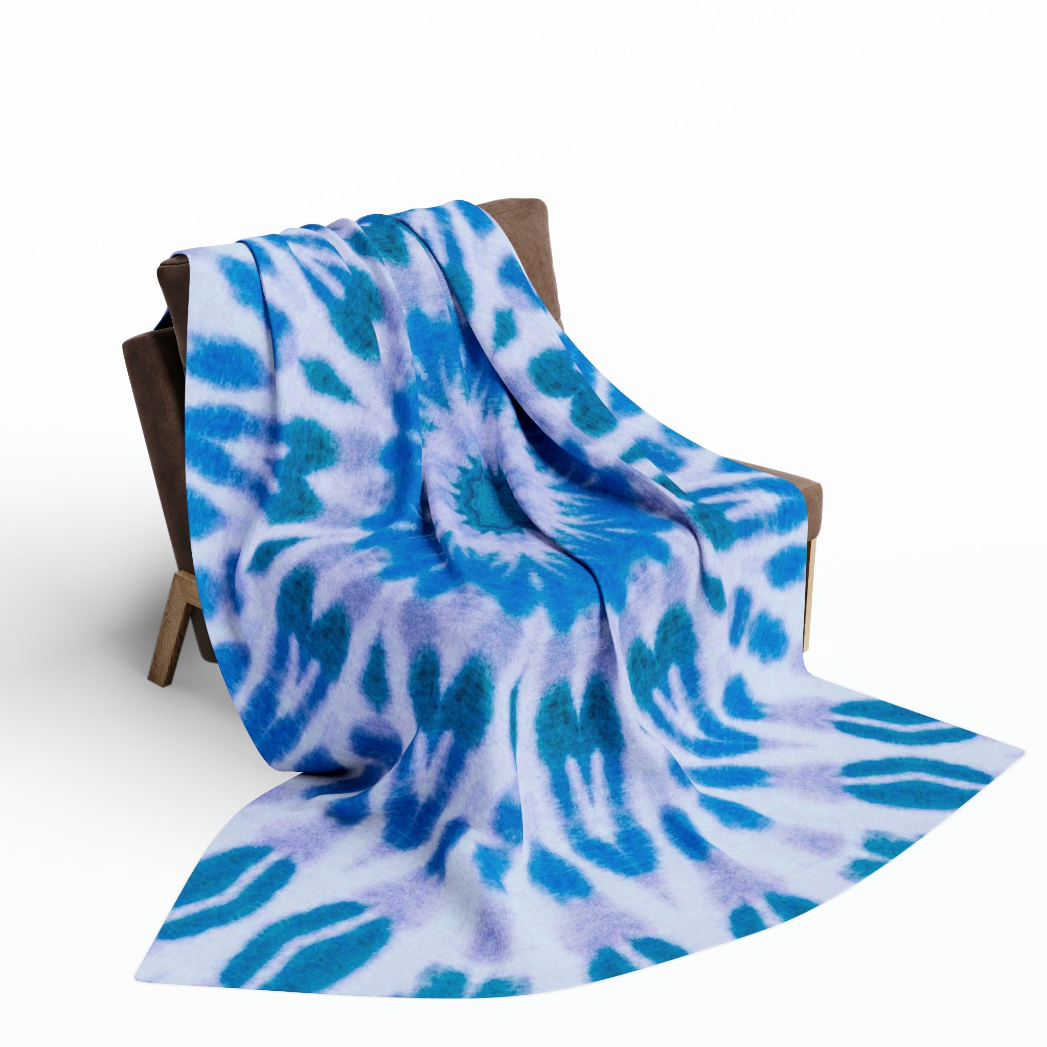 “E-VEIL I” Cymatic Arctic Fleece Blanket