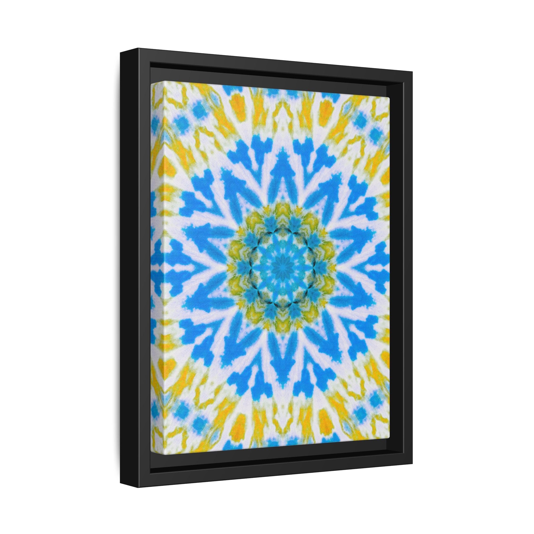 "GETA" Cymatic Framed Matte Canvas