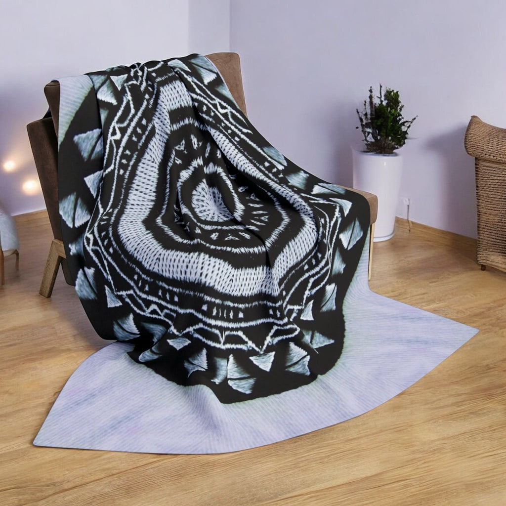 “MAYA” Cymatic Arctic Fleece Blanket