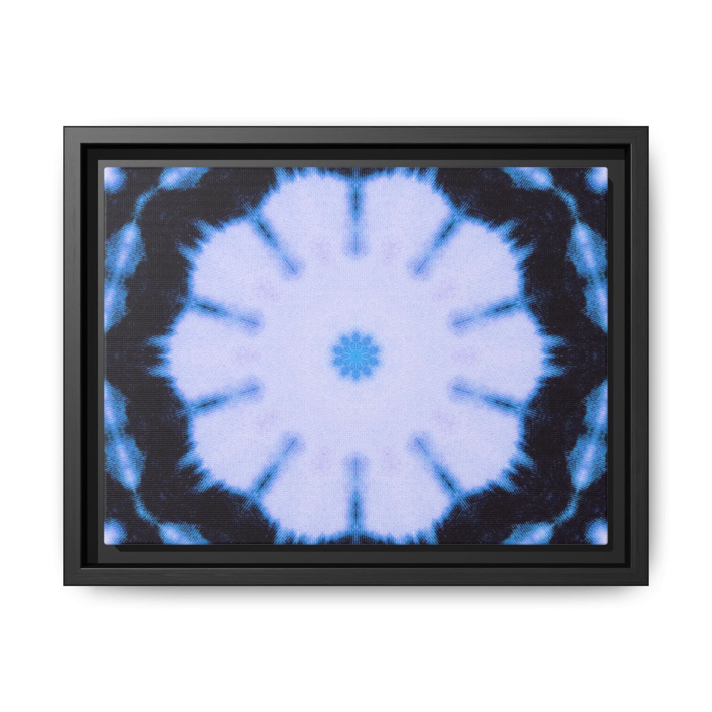 "SNWFLK" Cymatic Framed Matte Canvas