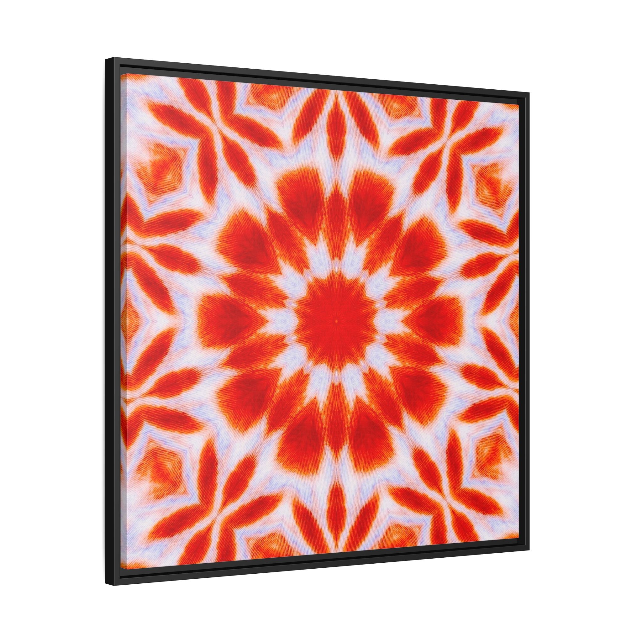 "SACRAL" Cymatic Framed Matte Canvas