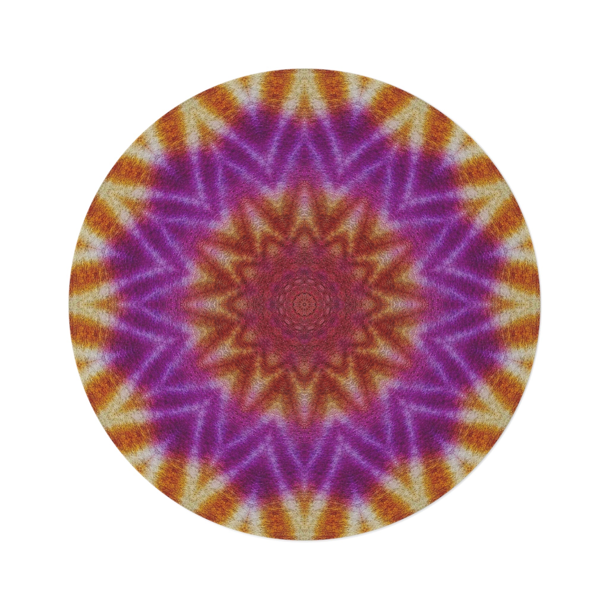 “OST3OS” Cymatic Round Rug