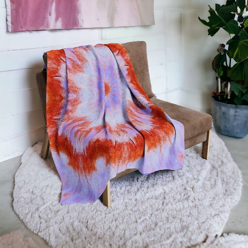 “NEBU” Cymatic Arctic Fleece Blanket