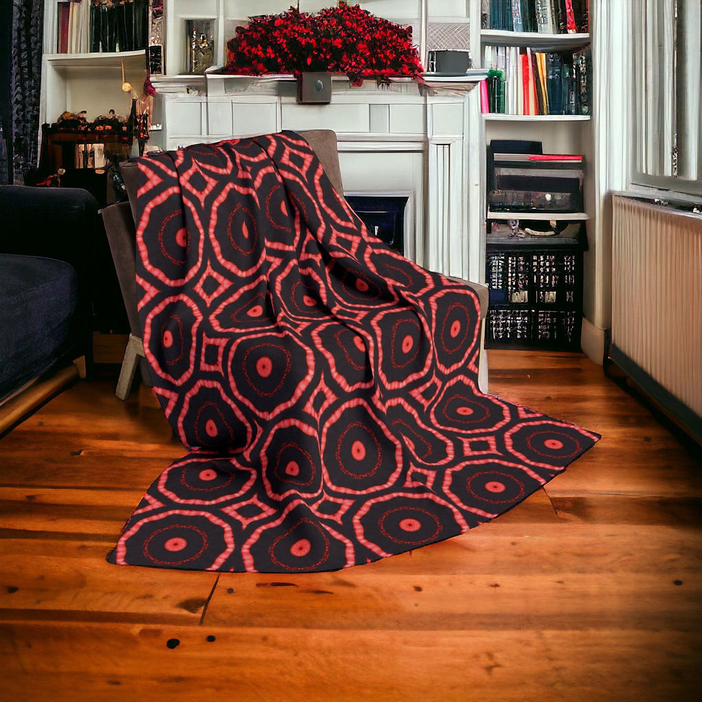 “396” Cymatic AOP Arctic Fleece Blanket