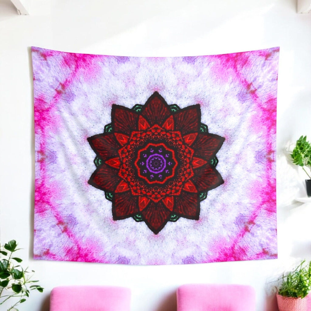 “VESI” Cymatic Indoor Wall Tapestry