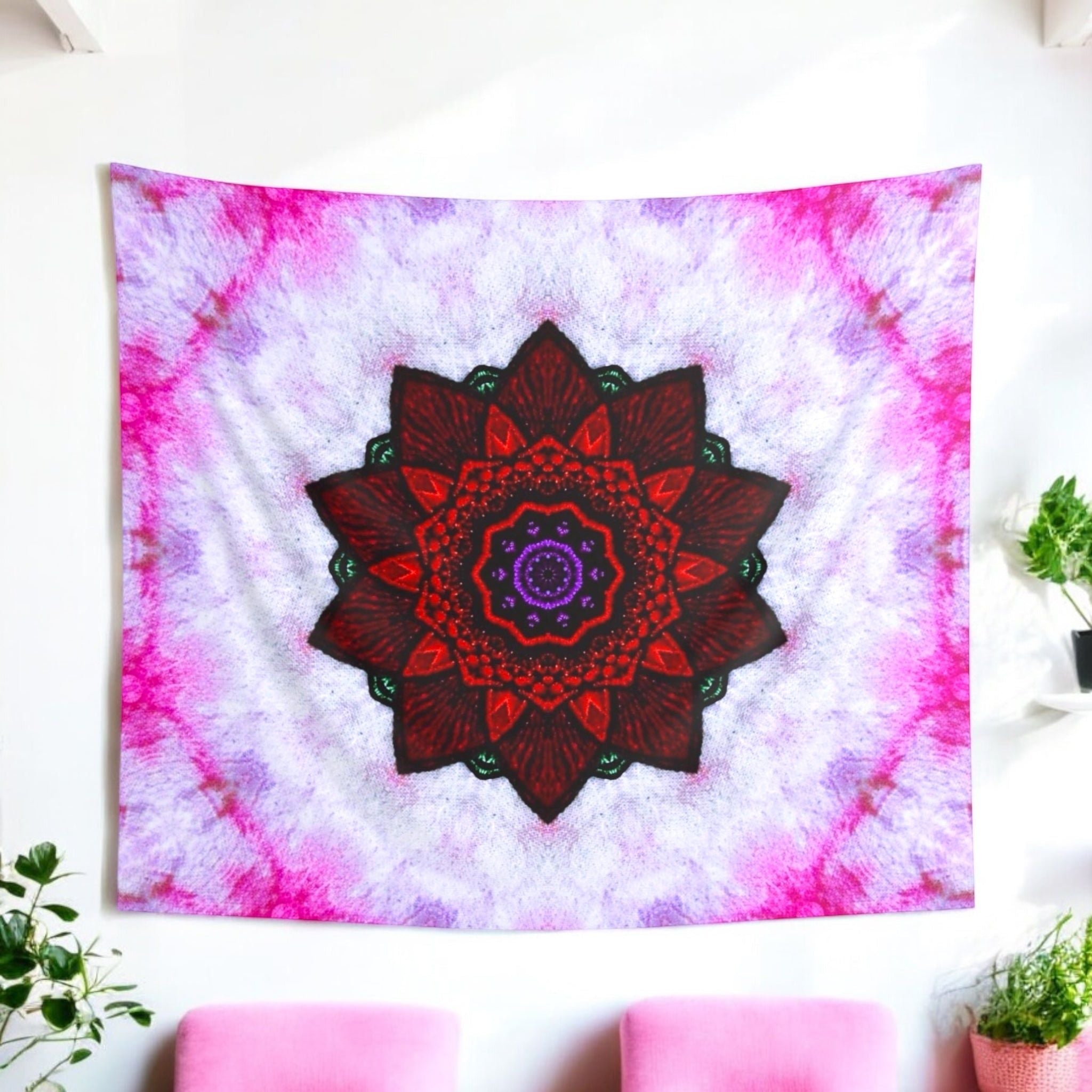 “VESI” Cymatic Indoor Wall Tapestry