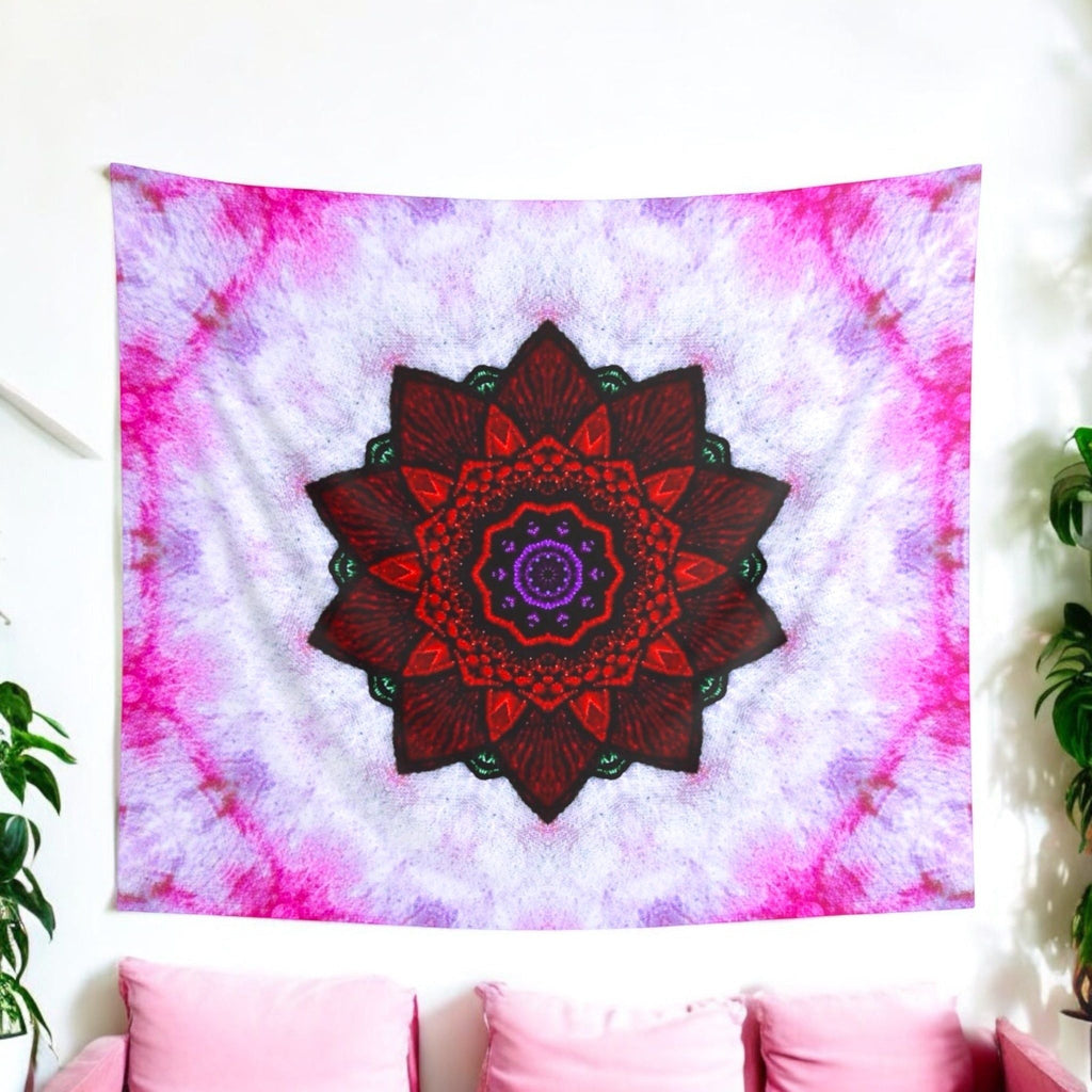 “VESI” Cymatic Indoor Wall Tapestry