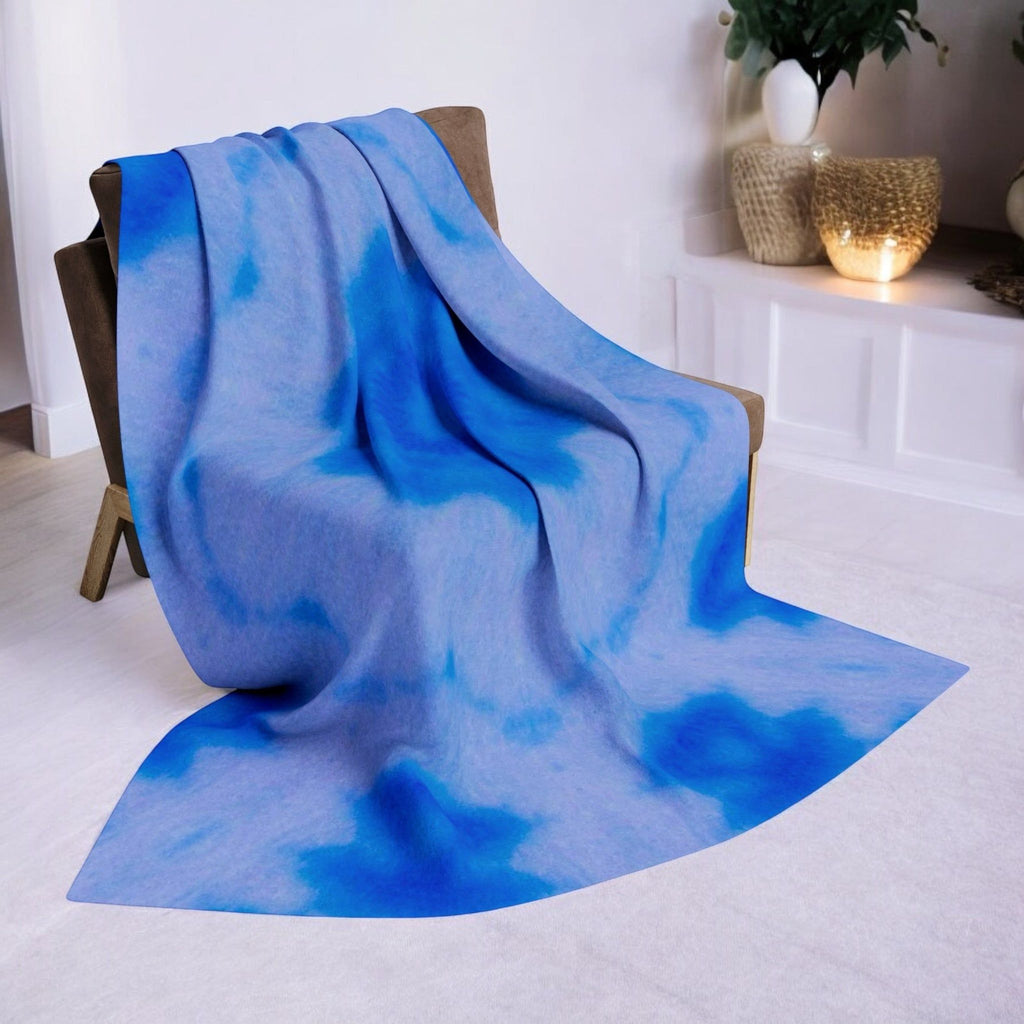 “BLU3DR3AM” Cymatic Arctic Fleece Blanket
