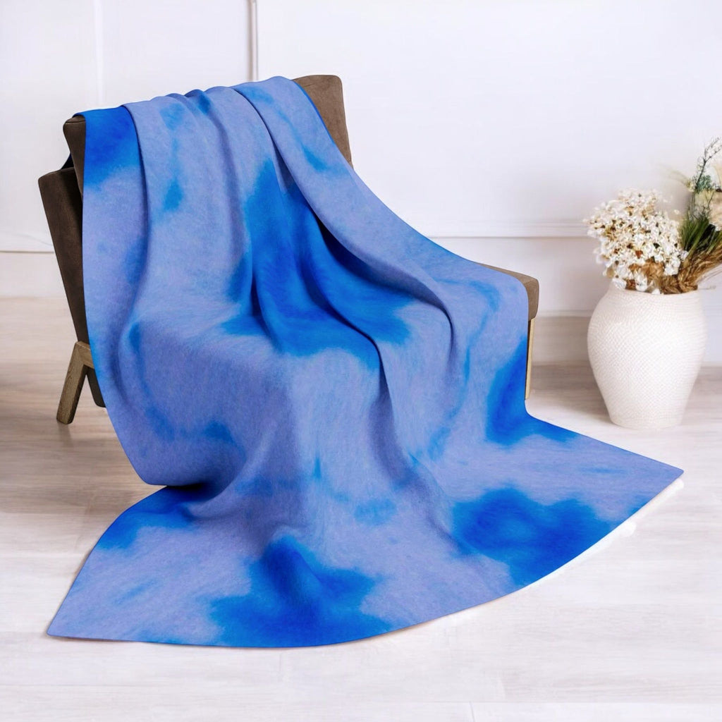 “BLU3DR3AM” Cymatic Arctic Fleece Blanket