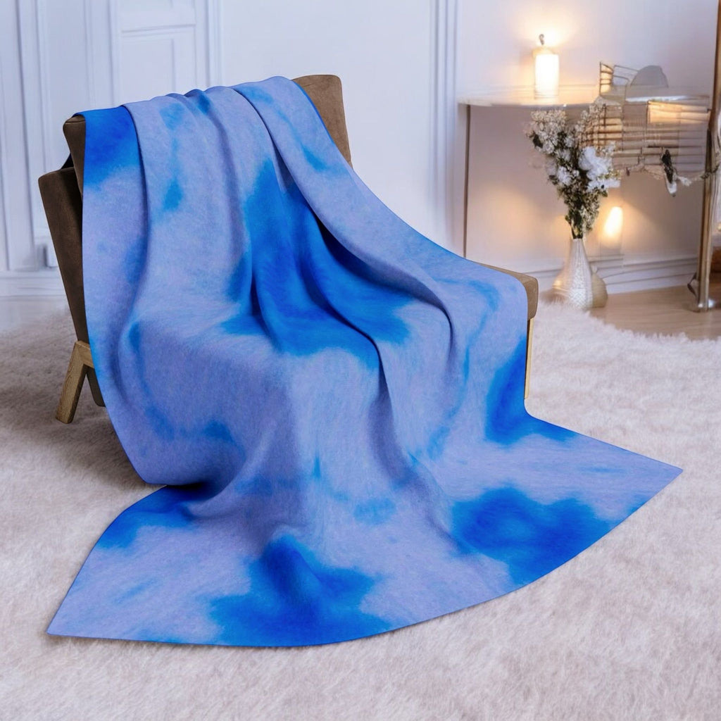 “BLU3DR3AM” Cymatic Arctic Fleece Blanket